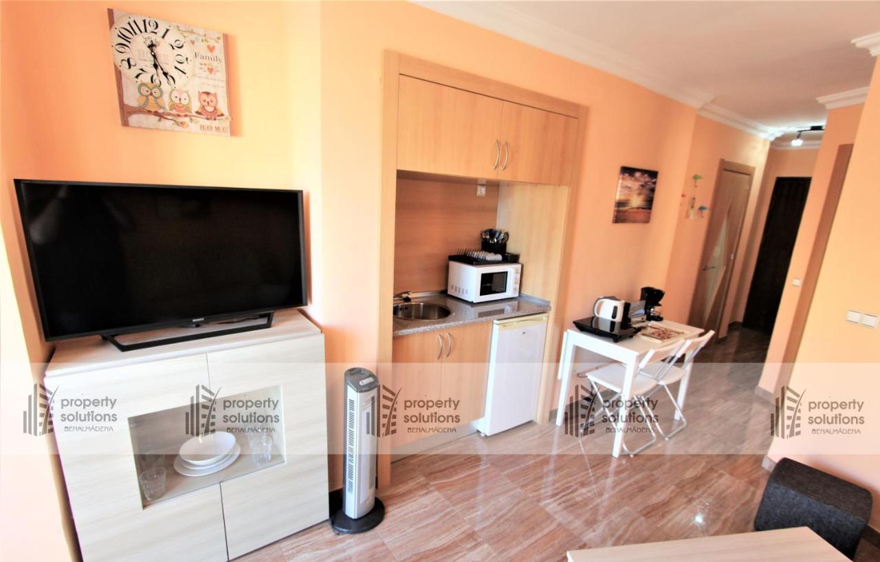شقة توريمولينوس  في Playamar - Apartamento Copenhague - A 50 Metros De La Playa - Piscina Y Parking Gratis المظهر الخارجي الصورة