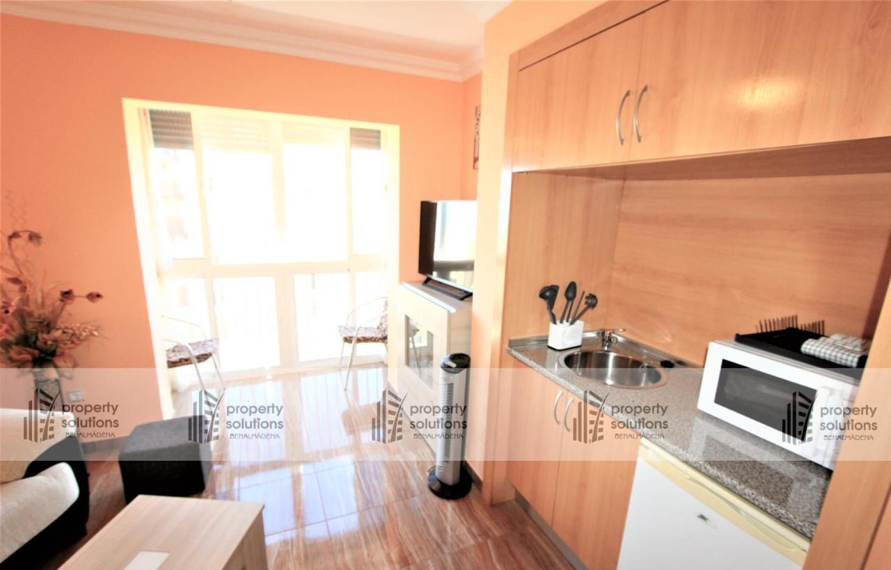 شقة توريمولينوس  في Playamar - Apartamento Copenhague - A 50 Metros De La Playa - Piscina Y Parking Gratis المظهر الخارجي الصورة